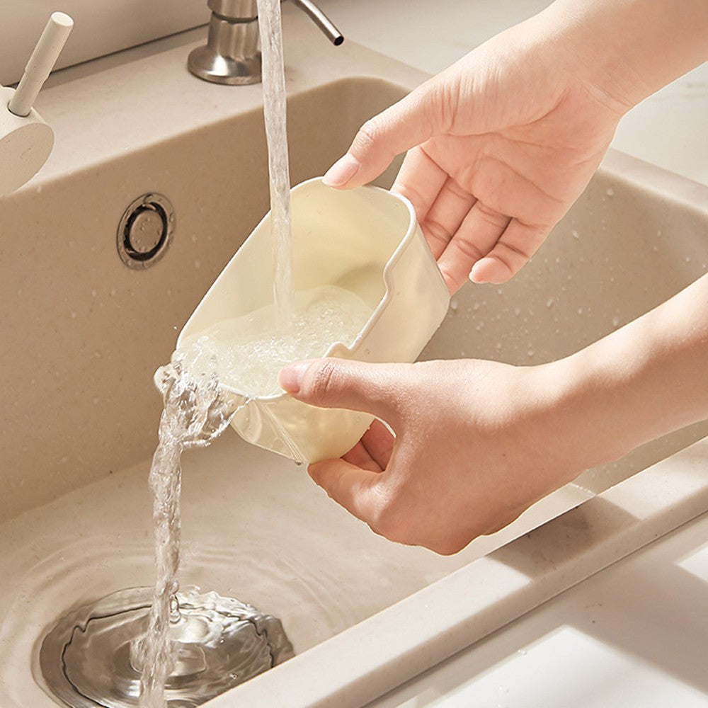 1Pc 4-Compartment Divided Serving Tray Snack Divided Platter Spice Box with Lid