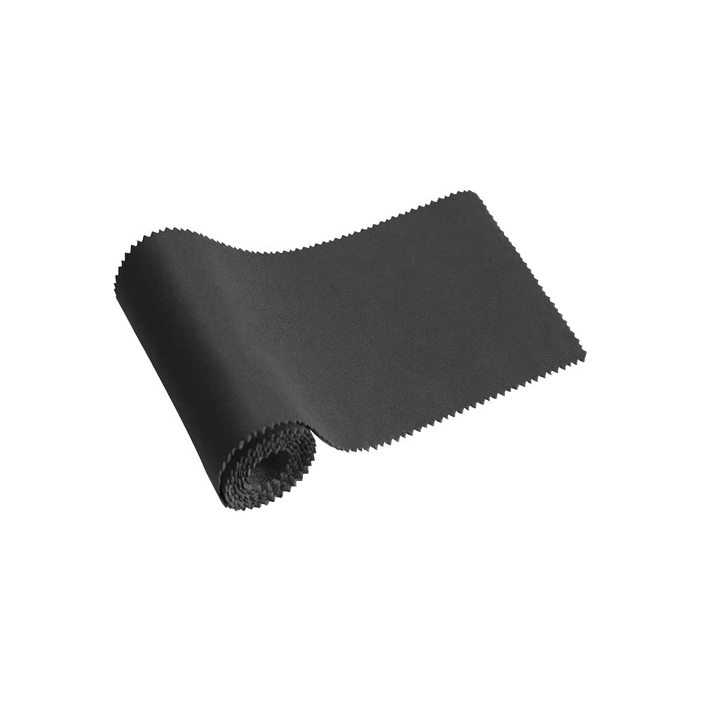 2Pcs 126x18cm Piano Keyboard Cover Dustproof Cover Cloth - Black+Grey