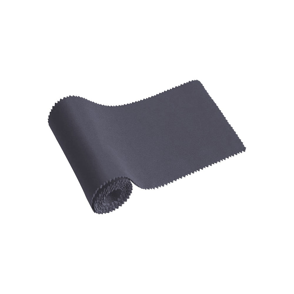 2Pcs 126x18cm Piano Keyboard Cover Dustproof Cover Cloth - Black+Grey