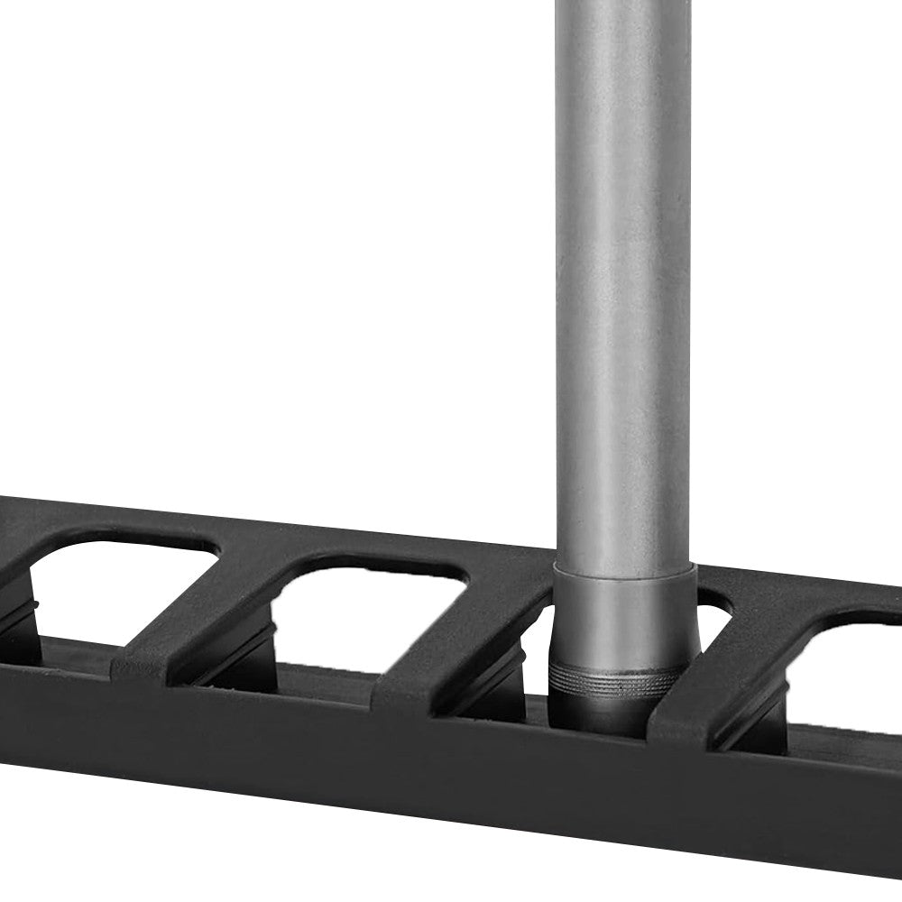 2 X 2-Piece Vertical Fishing Pole Display Holder Set 6-Rod Storage Rack Stand