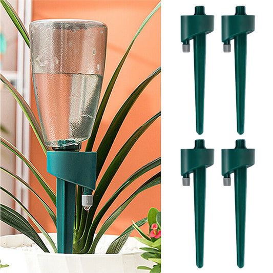 4Pcs Plant Self Watering Spikes Automatic Drip Irrigation System Without Bottles