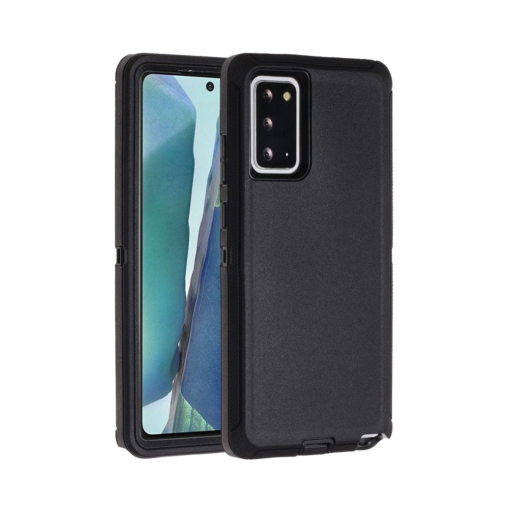 For Samsung Galaxy S24 Plus Phone Case Shockproof Protective Cover - Black