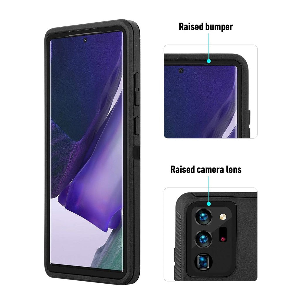For Samsung Galaxy S23 Phone Case Shockproof Protective Cover - Black