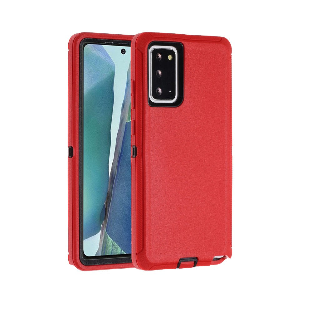 For Samsung Galaxy S24 Phone Case Shockproof Protective Cover - Red