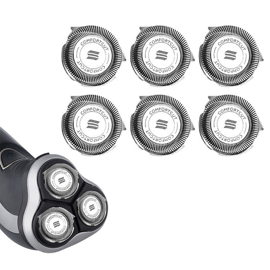 6Pcs Replacement Shaver Heads Shaver Blades for Philips Series 5000