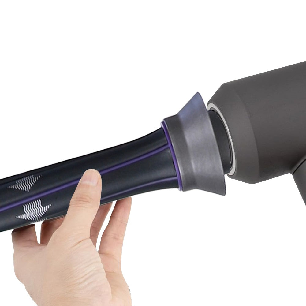 2Pcs 30mm Long Hair Curling Barrels for Dyson Airwrap Styler - Purple