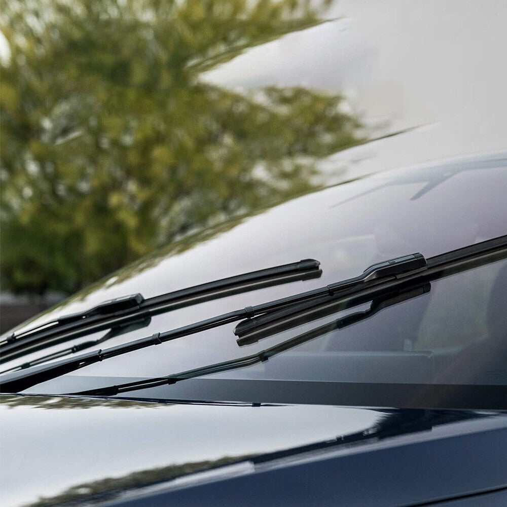 4Pcs 6mm Universal Car Frameless Windshield Wiper Blade Refills - L