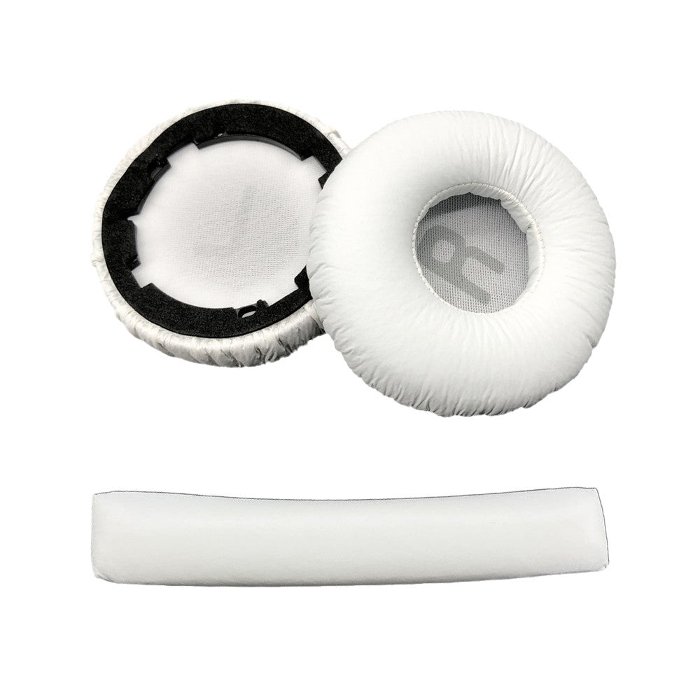 Replacement Ear Pads Headband Set for JBL Tune600BT T520BT T510BT T500BT - White