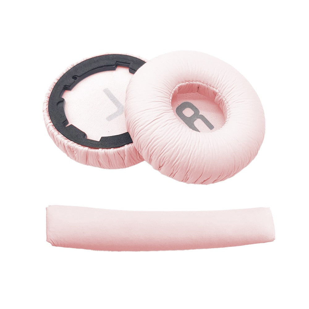 Replacement Ear Pads Headband Set for JBL Tune600BT T520BT T510BT T500BT - Pink