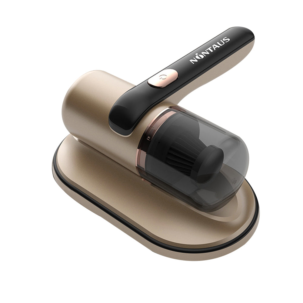 Handheld Wireless UV Dust Mite Remover Bed Vacuum Cleaner - Gold