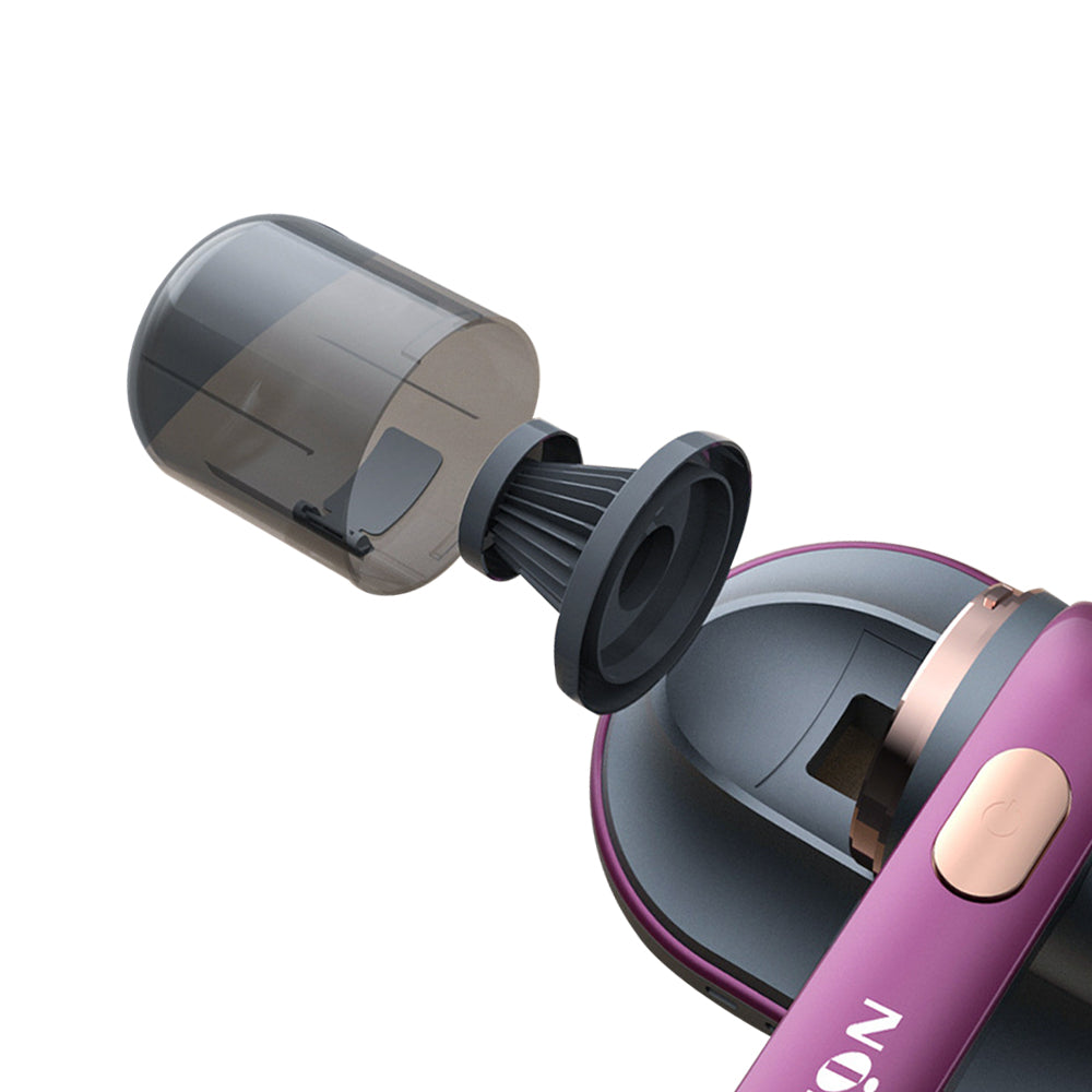 Handheld Wireless UV Dust Mite Remover Bed Vacuum Cleaner - Gold