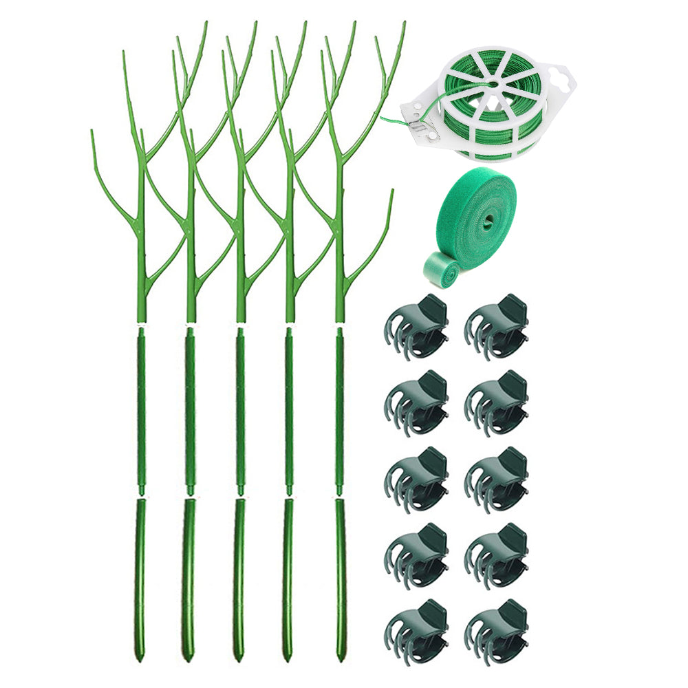 5Pcs Detachable Twig Plant Support Stakes for Indoor Plants