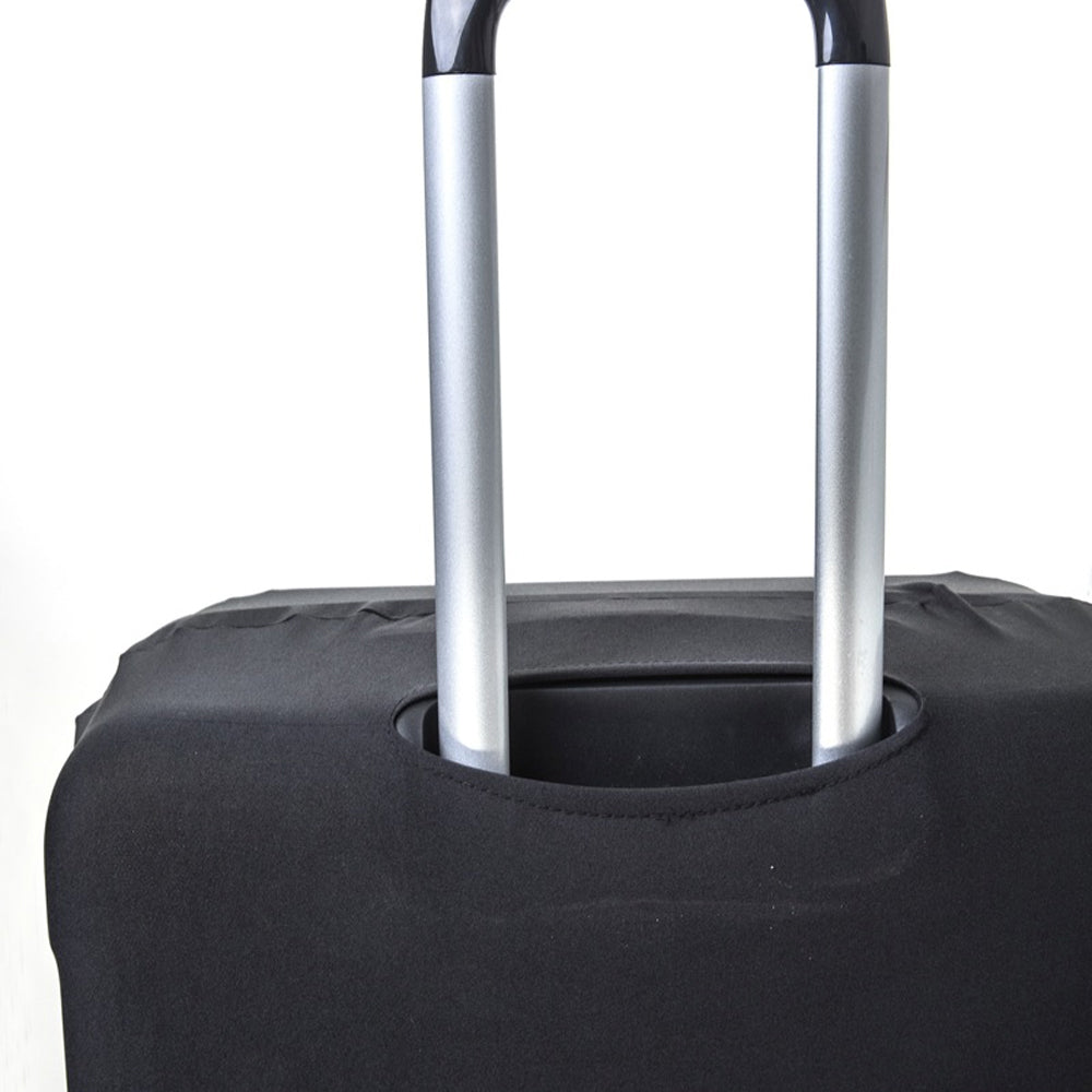 Elastic Luggage Suitcase Cover Travel Luggage Protector Anti Scratches Fits 18-20 Inch Luggage Black