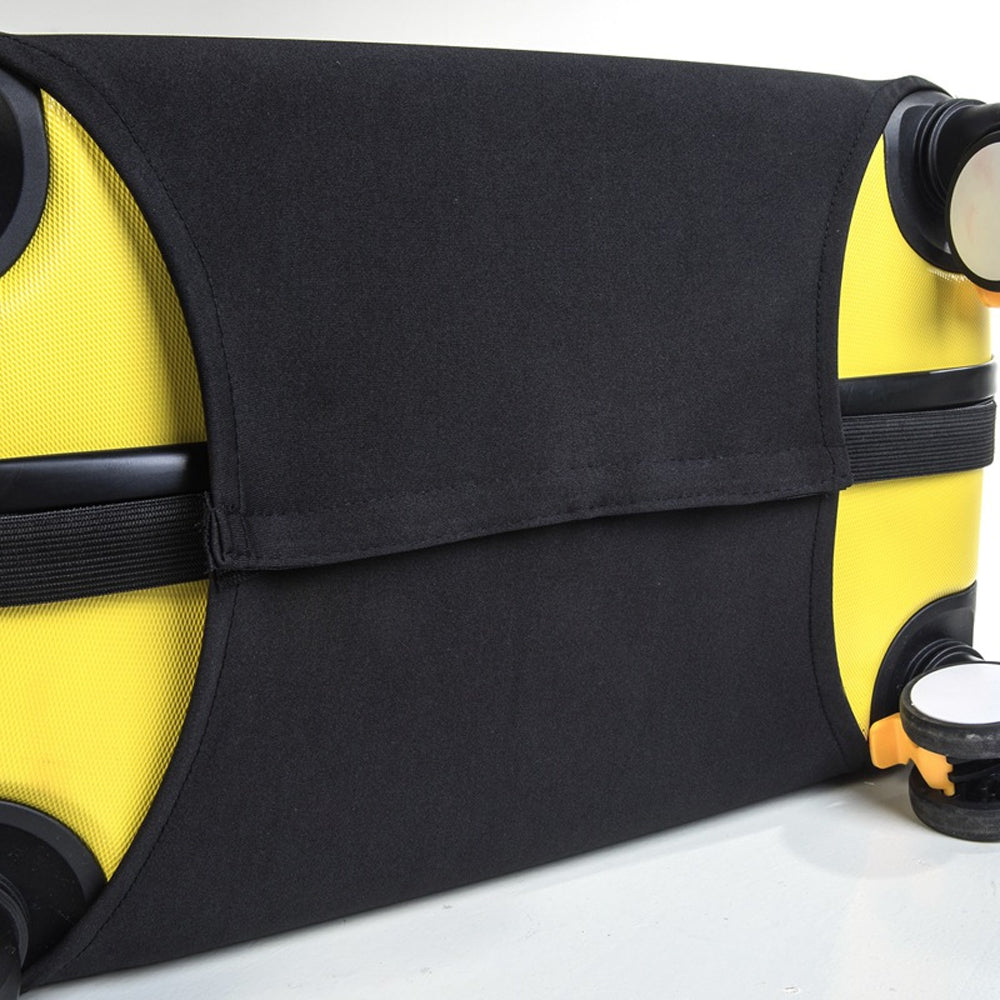 Elastic Luggage Suitcase Cover Travel Luggage Protector Anti Scratches Fits 26-28 Inch Luggage Black