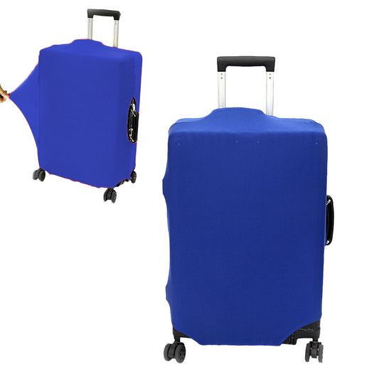 Elastic Luggage Suitcase Cover Travel Luggage Protector Anti Scratches Fits 18-20 Inch Luggage Blue