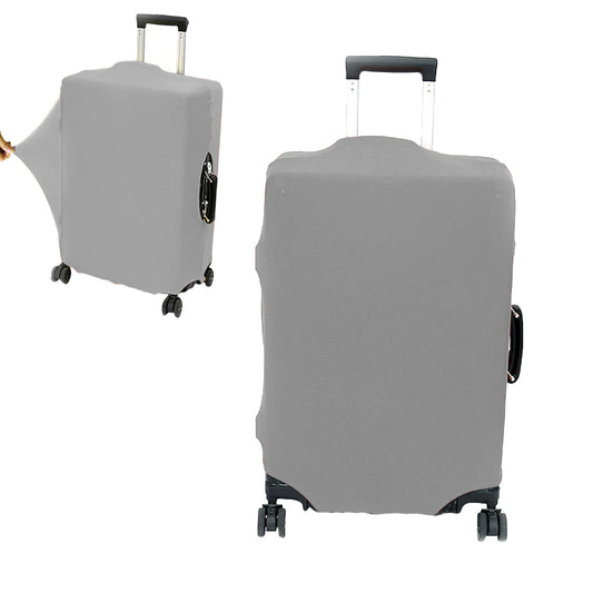 Elastic Luggage Suitcase Cover Travel Luggage Protector Anti Scratches Fits 22-24 Inch Luggage Grey