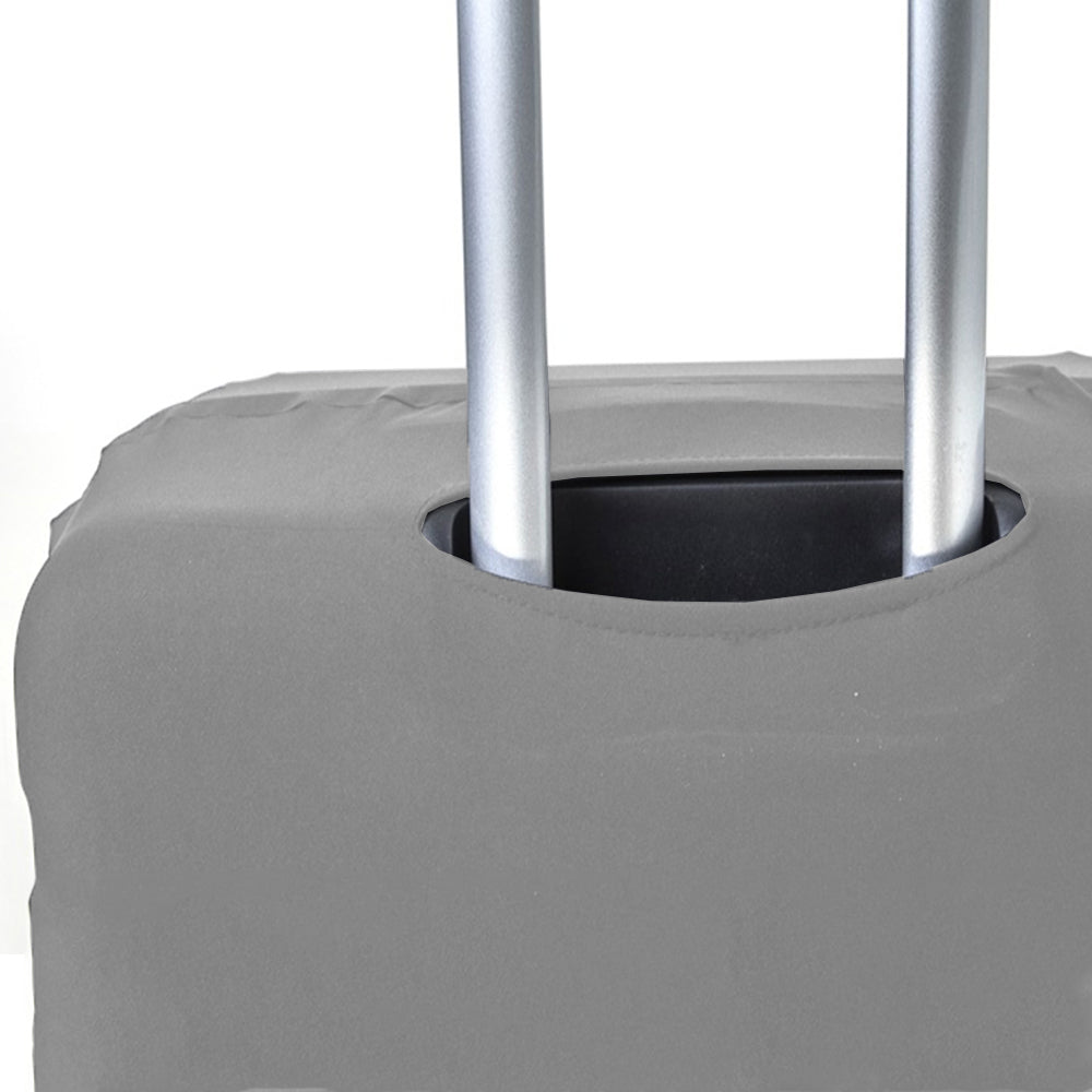 Elastic Luggage Suitcase Cover Travel Luggage Protector Anti Scratches Fits 18-20 Inch Luggage Grey