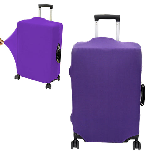 Elastic Luggage Suitcase Cover Travel Luggage Protector Anti Scratches Fits 18-20 Inch Luggage Purple