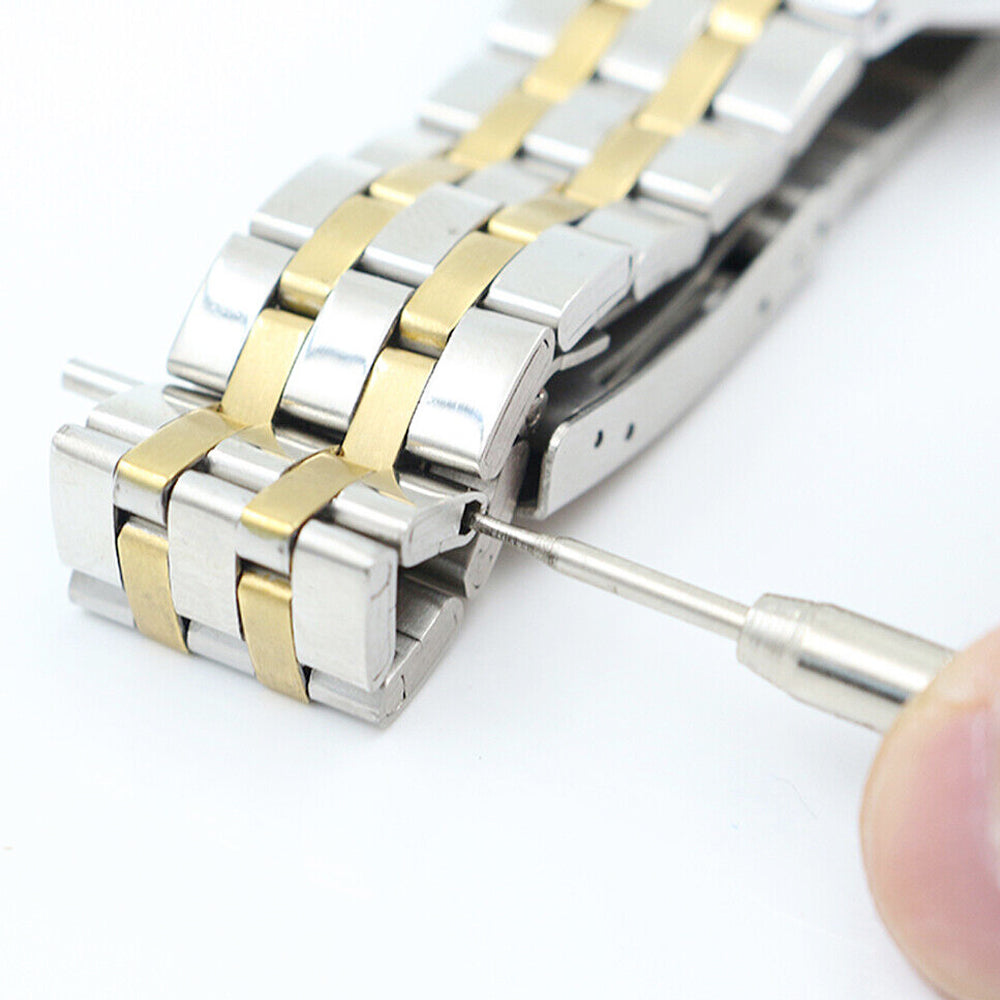 360Pcs 8-25mm Stainless Steel Watch Band Spring Bars Link Pin Repair Tool Kit
