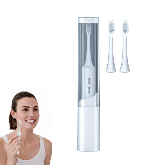 Travel Electronic Toothbrush with Ultraviolet Disinfection Function Case - White