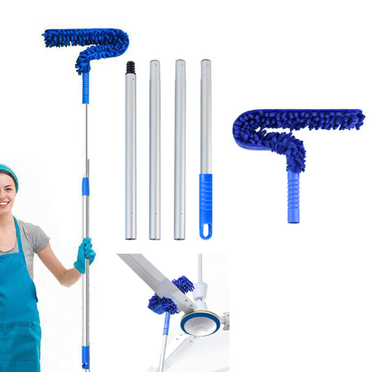 Cleaning Brush Flexible Detachable Handle Dust Cleaner Ceiling Fan Duster