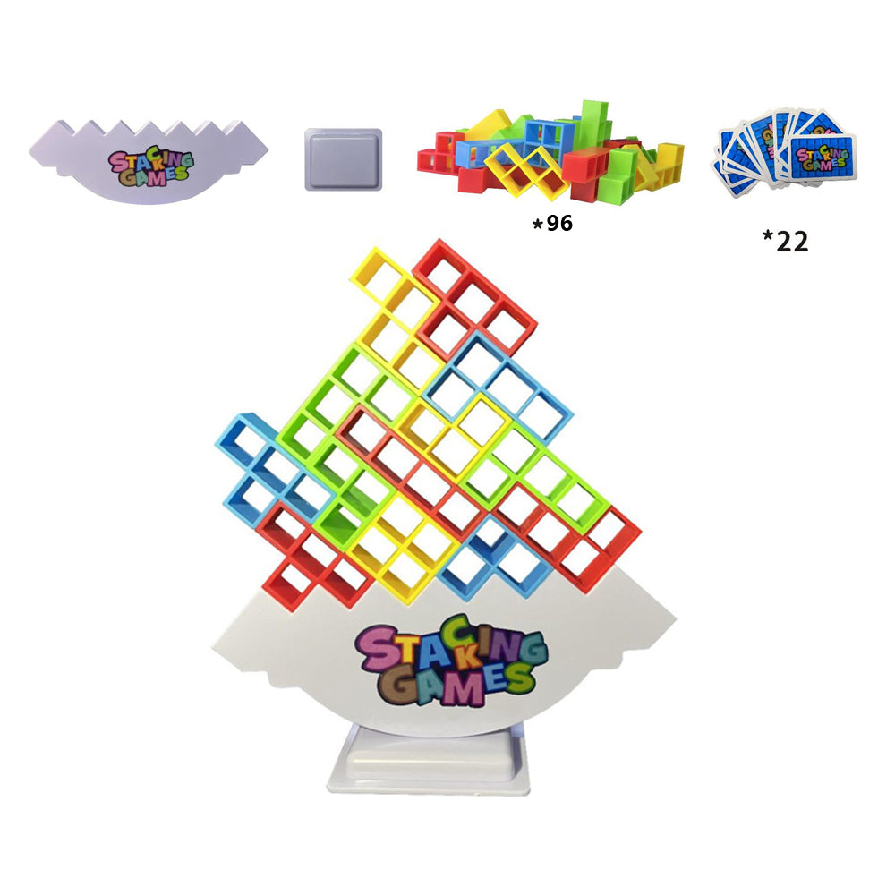Tetra Tower Balance Stacking Blocks Team Building Blocks