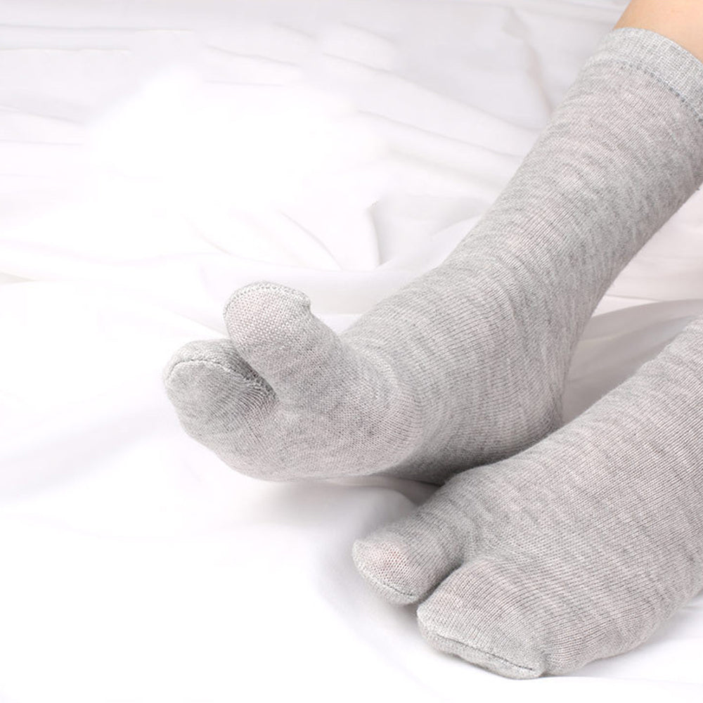 3 Pairs Flip Flop Socks Tabi Split Toe Socks Toe Socks for Men Women