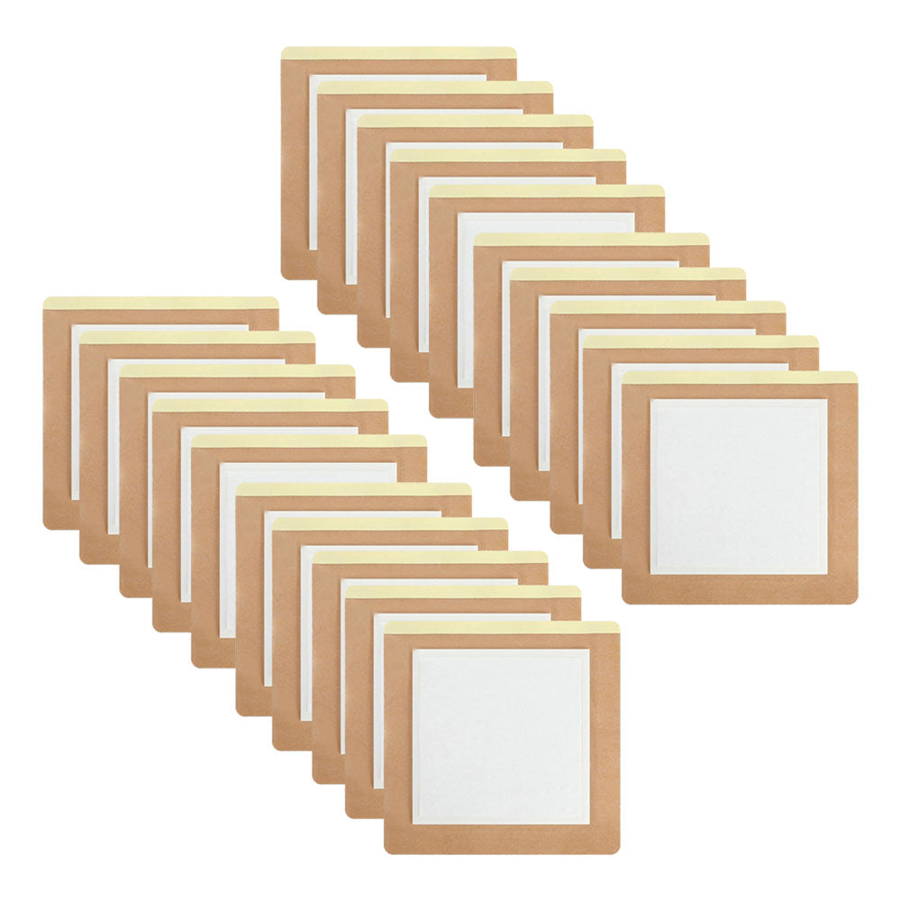 20Pcs Self-Adhesive Castor Oil Pack Wrap Castor Oil Pack for Sensitive Skin