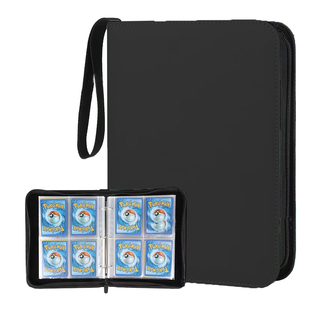 400 Pockets Card Binder Album Card Collectors Holder Case Black