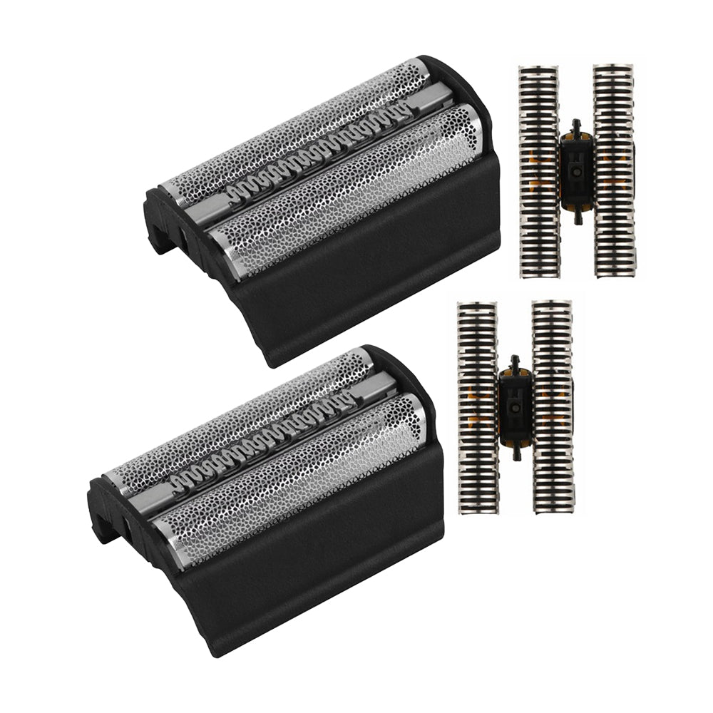 2Pcs Shaver Foil and Cutter Replacement Head for Braun Series 5000 6000 350