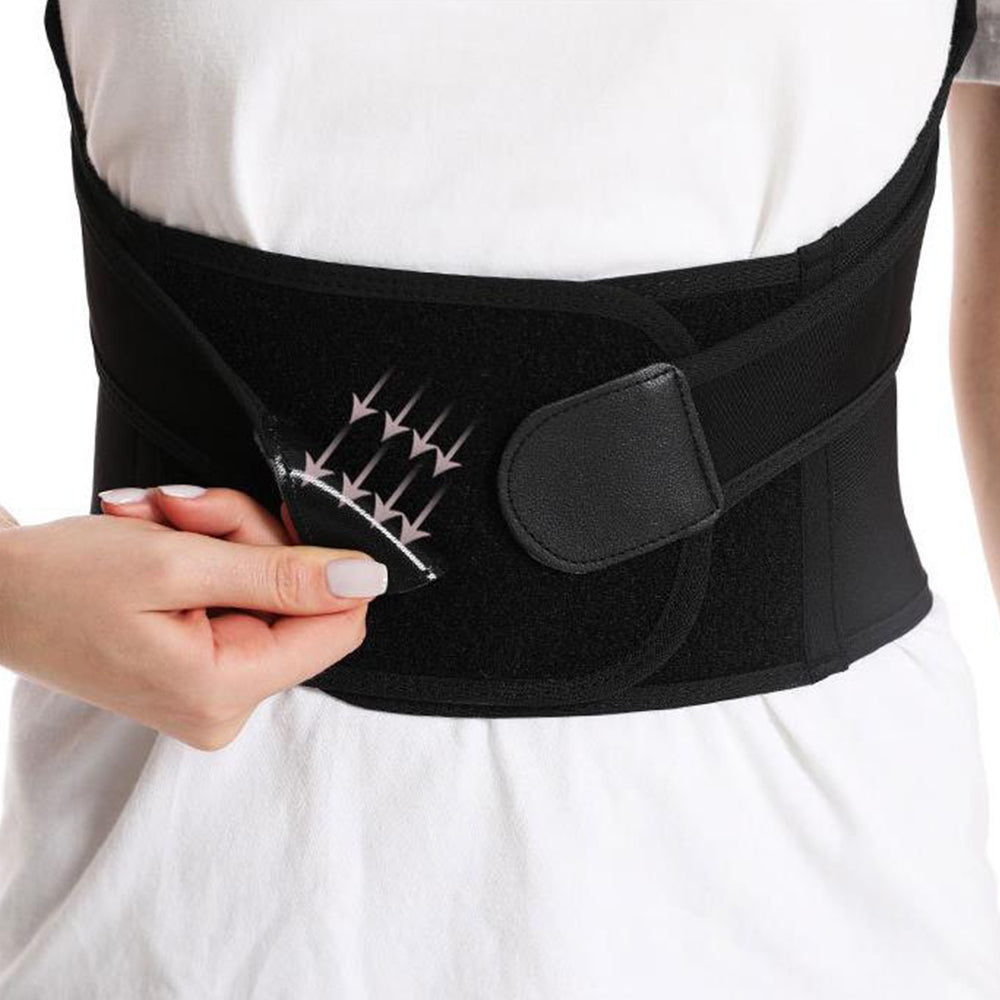 Adjustable Posture Corrector Low Back Support Brace Belt for Women Men L