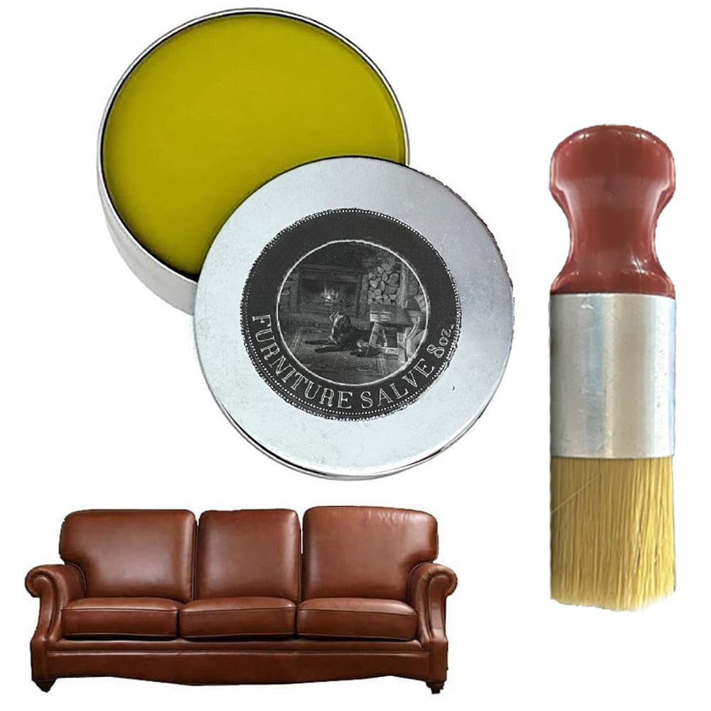 Furniture Salve for Leather Furniture Repair Tool with Brush