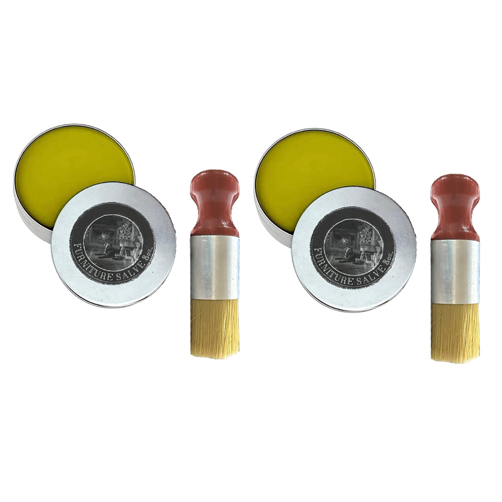 2Pcs Furniture Salve for Leather Furniture Repair Tool with Brush