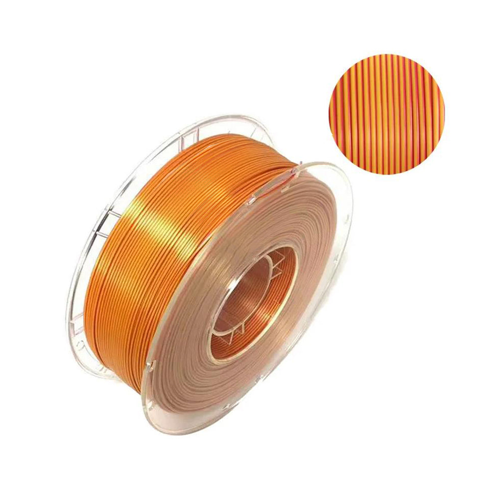 Gradient Color Change Silk PLA 3D Printing Filament for Most FDM 3D Printers ST1