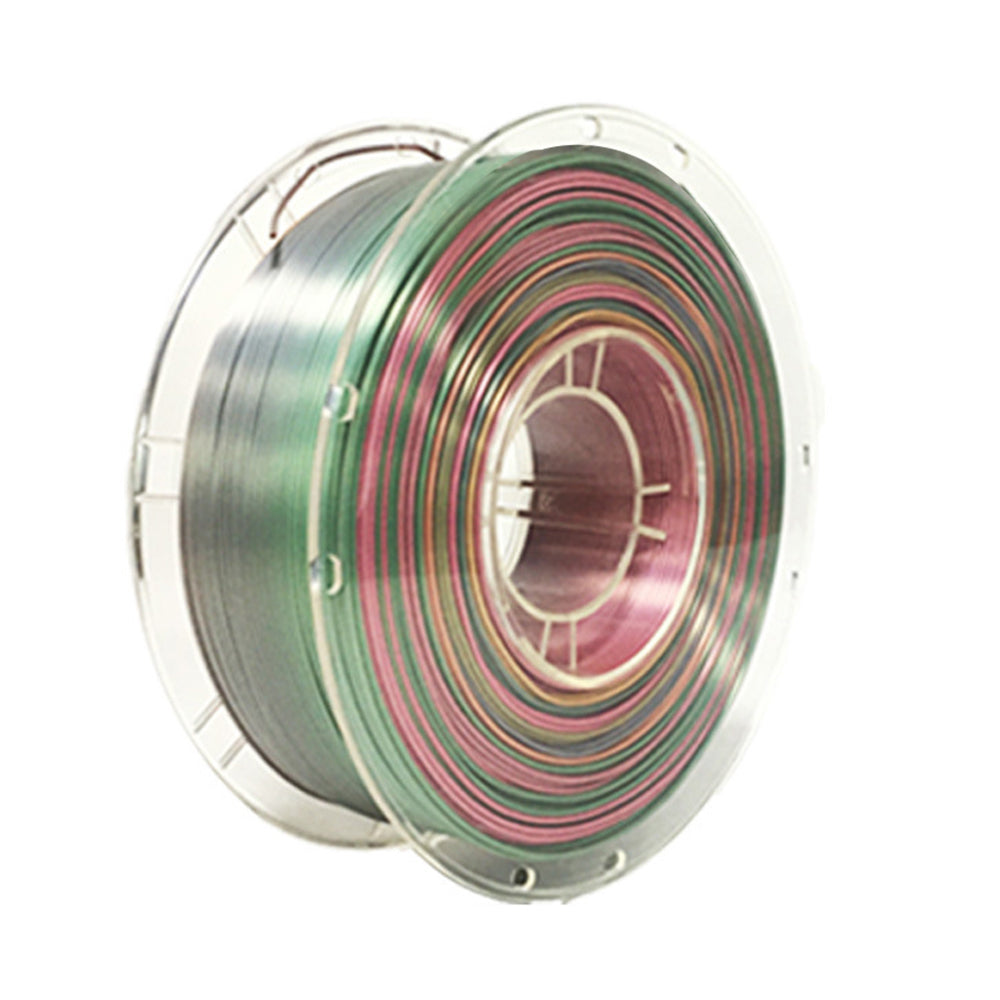 Gradient Color Change Silk PLA 3D Printing Filament for Most FDM 3D Printers ST3
