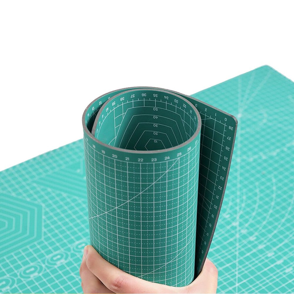 Thickened PVC Cutting Mat Double Sided Sewing Mat Table Protector Cut Board A4