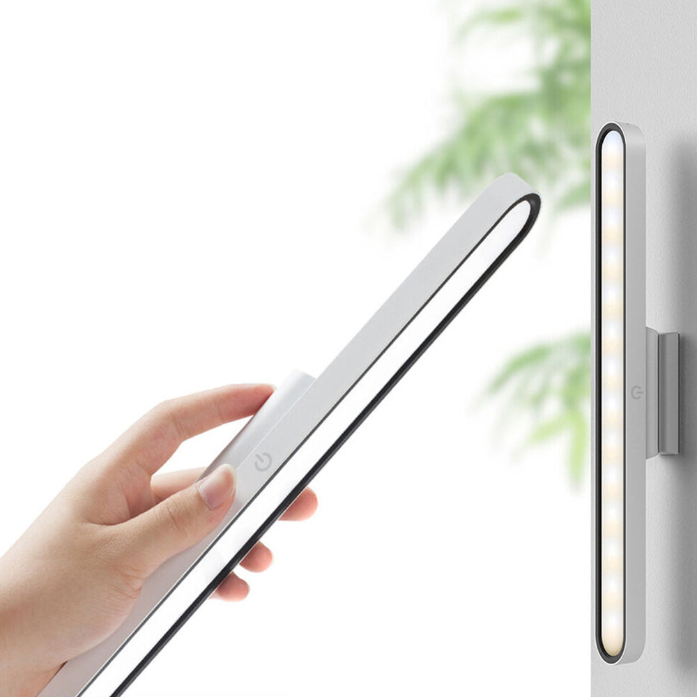 2Pcs LED Magnetic Table Lamp Dimmable Hanging Reading Light