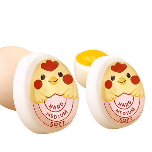 2Pcs Egg Timer Resin Boiled Egg Cooker Color Changing Cooking Temperature Tool