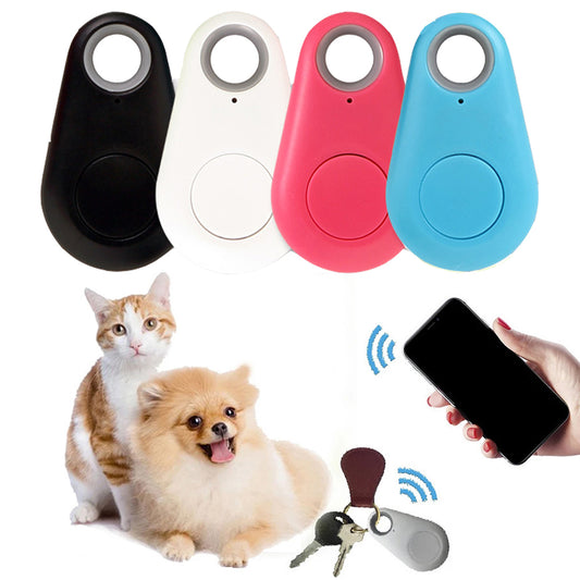 4Pcs USB Rechargable Bluetooth Smart GPS Tracker Key Finder Anti Lost Alarm