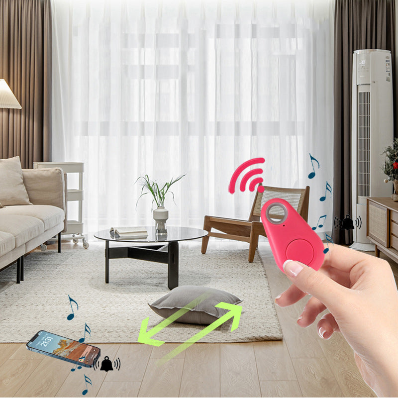 4Pcs USB Rechargable Bluetooth Smart GPS Tracker Key Finder Anti Lost Alarm
