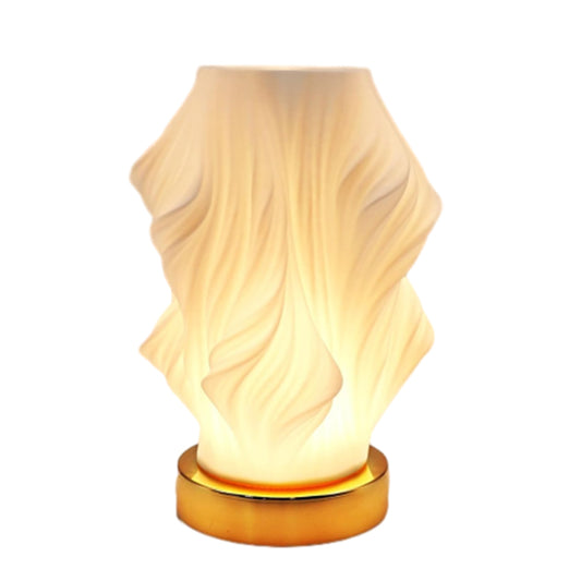 Bedside Light with Metal Base Novelty Small Bedside Table Lamp for Bedroom ST2