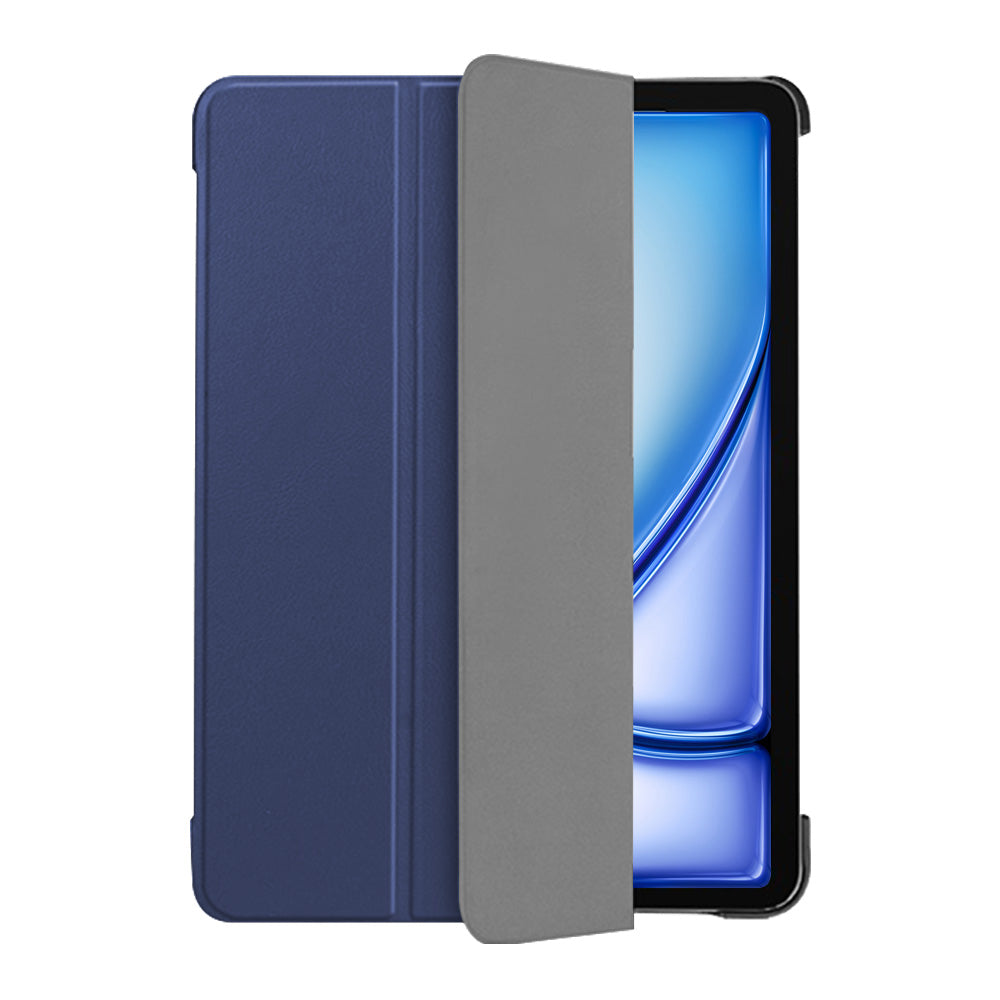 Shock-Resistant Smart Cover Case for iPad Air 13 Dark Blue
