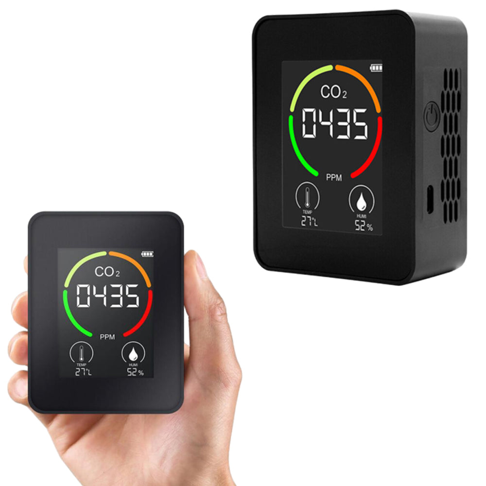 Infrared Carbon Dioxide Detector CO2 Temperature Humidity Air Quality Monitor
