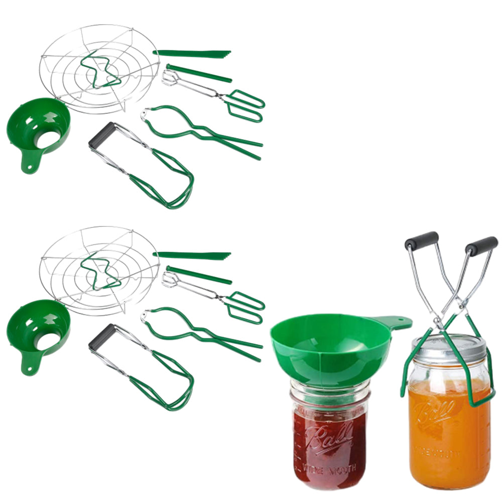 14Pcs Canning Kit Supplies Canning Jar Lifter Stainless Steel Canning Rack