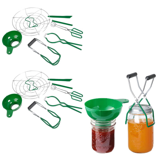 14Pcs Canning Kit Supplies Canning Jar Lifter Stainless Steel Canning Rack