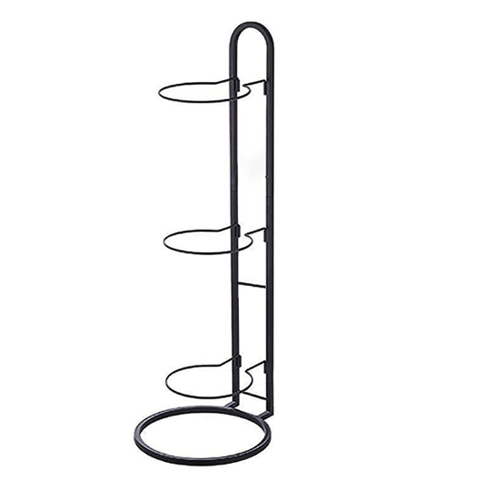 3-Tier Vertical Ball Storage Holder Ball Organizer Rack Display Stand
