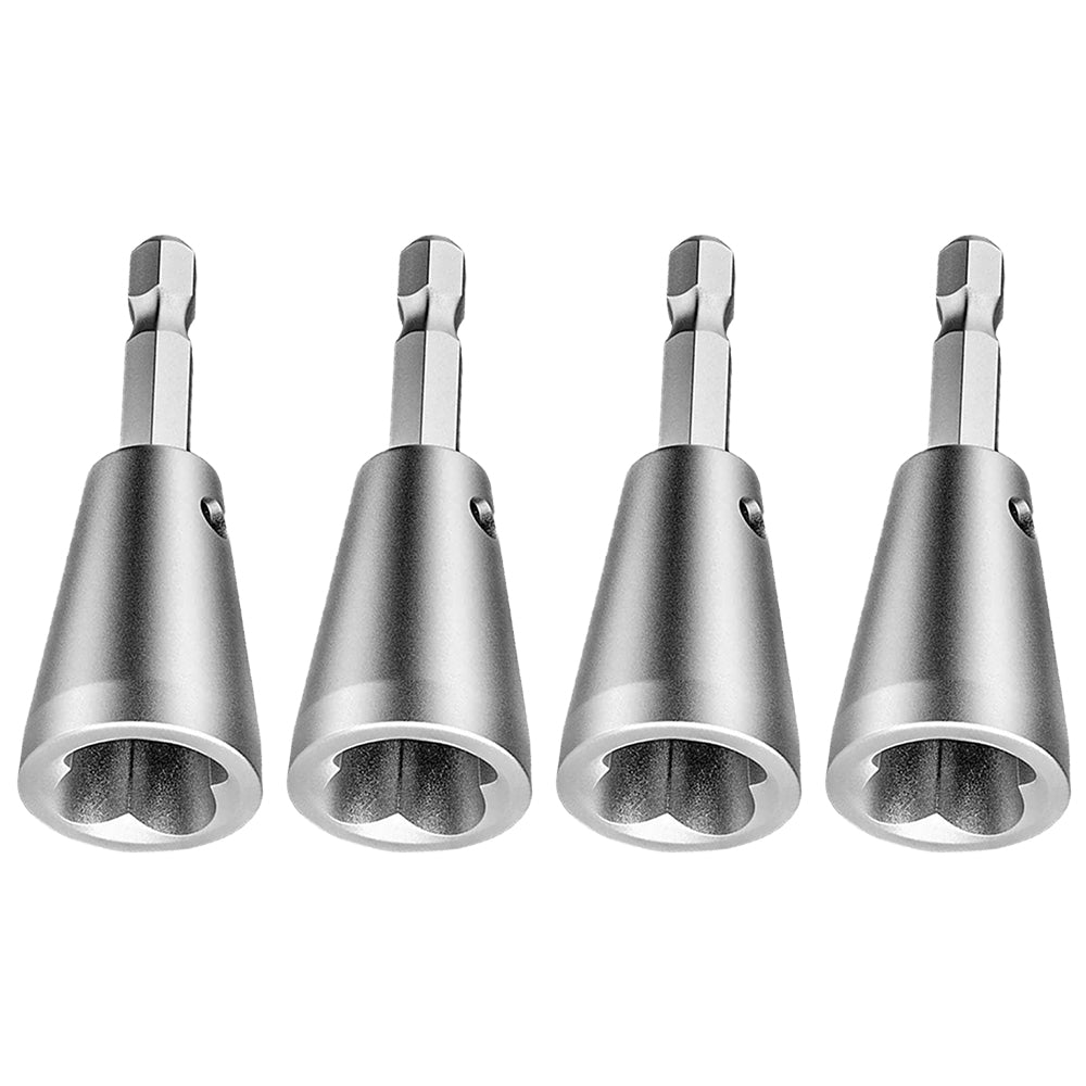 4Pcs Wire Twisting Tool Electric Wire Twister Tool for Drill Cable Nut Twister