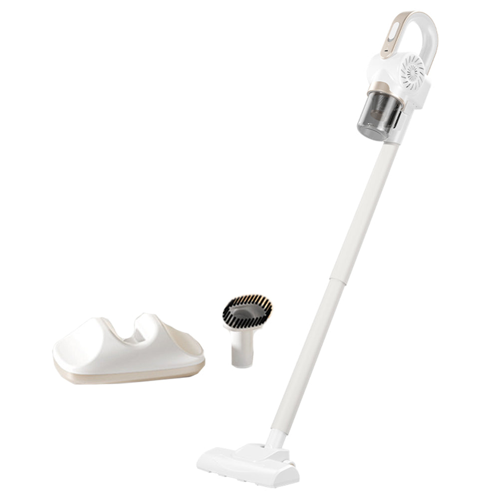 4 in 1 Cordless Vacuum Cleaner Floor Cleaning with Mite Removal Function White