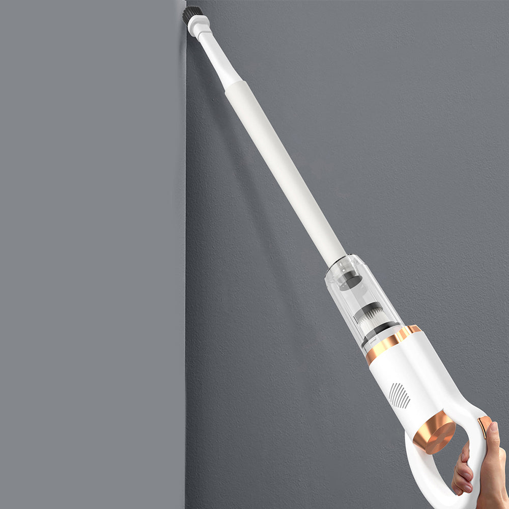 4 in 1 Cordless Vacuum Cleaner Floor Cleaning with Mite Removal Function White