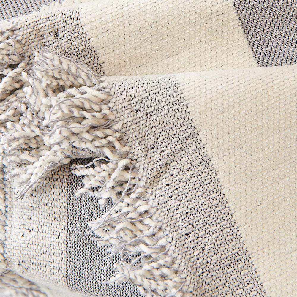 180x230cm Boho Sofa Throw Blanket Geometry Couch Cover Sofa Slipcover Grey